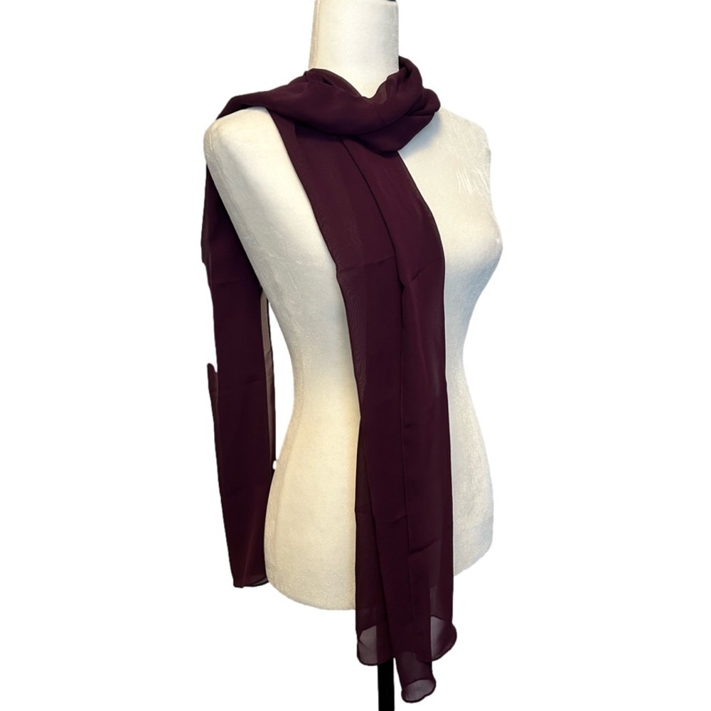 Long Sheer Scarf Shawl